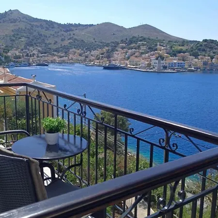 Doukissa's House I -symi - House With Sea View 아파트