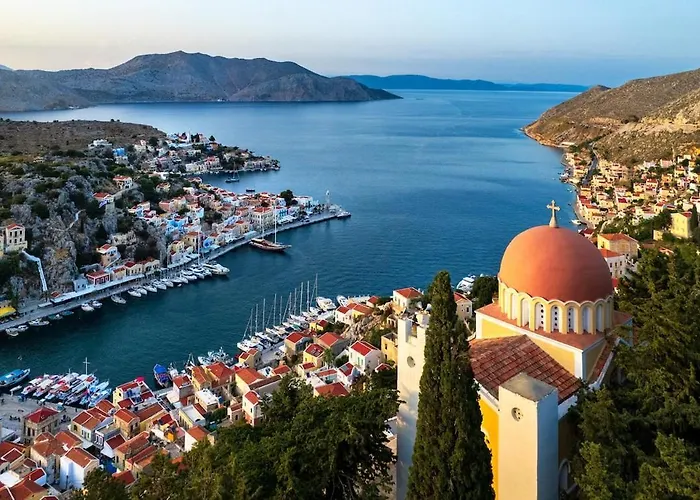 アパート Doukissa's House I -symi - House With Sea View シミ